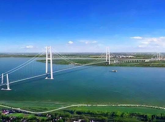 世界第一跨！中國橋梁首破2000米跨徑大橋！機制砂來助力